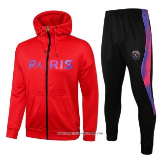 Tuta da Track con Capucha Paris Saint-Germain 2021 2022 Rosso