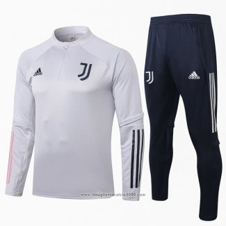 Tuta da Track Felpa Juventus 2020 2021 Grigio