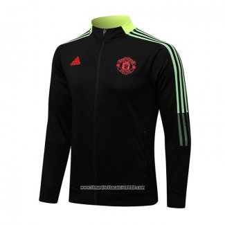 Giacca Manchester United 2021 2022 Nero e Giallo