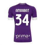 Maglia ACF Fiorentina Giocatore Amrabat Home 2020 2021