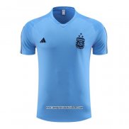 Maglia Allenamento Argentina 2023 2024 Blu Oscuro