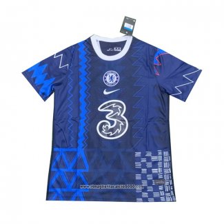 Maglia Allenamento Chelsea 2021 Blu