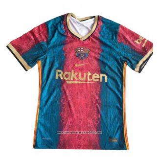 Maglia Allenamento FC Barcellona 2021 Rosso e Blu