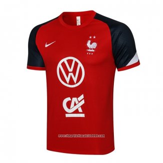 Maglia Allenamento Francia 2021 2022 Rosso