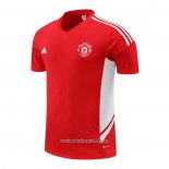 Maglia Allenamento Manchester United 2022 2023 Rosso