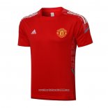 Maglia Allenamento Manchester United 2021 2022 Rosso