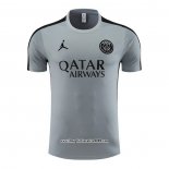 Maglia Allenamento Paris Saint-Germain Jordan 2023 2024 Grigio