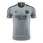 Maglia Allenamento Paris Saint-Germain Jordan 2023 2024 Grigio