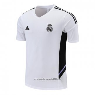 Maglia Allenamento Real Madrid 2022 2023 Bianco