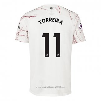 Maglia Arsenal Giocatore Torreira Away 2020 2021