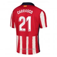 Maglia Atletico Madrid Giocatore Carrasco Home 2020 2021