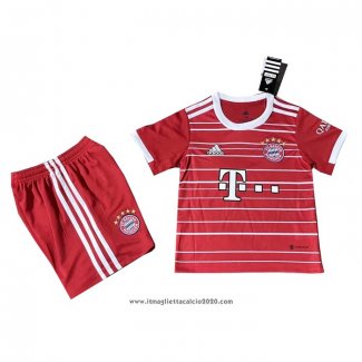 Maglia Bayern Monaco Home Bambino 2022 2023