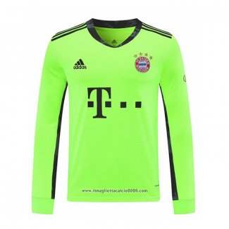 Maglia Bayern Monaco Portiere Manica Lunga 2020 2021 Verde