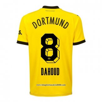 Maglia Borussia Dortmund Giocatore Dahoud Home 2023 2024