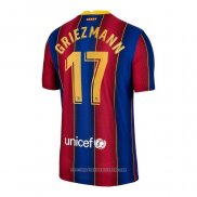 Maglia FC Barcellona Giocatore Griezmann Home 2020 2021