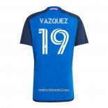 Maglia FC Cincinnati Giocatore Vazquez Home 2023 2024