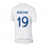 Maglia Francia Giocatore Benzema Away 2022