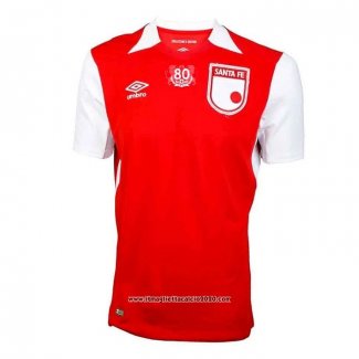 Thailandia Maglia Independient Santa Fe 80 Anos 2021