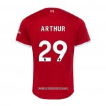 Maglia Liverpool Giocatore Arthur Home 2023 2024