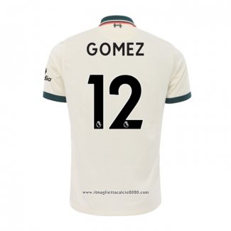 Maglia Liverpool Giocatore Gomez Away 2021 2022