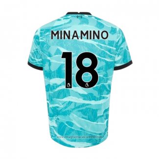 Maglia Liverpool Giocatore Minamino Away 2020 2021
