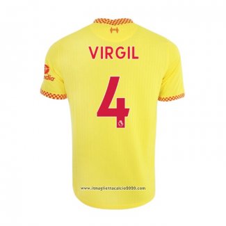 Maglia Liverpool Giocatore Virgil Terza 2021 2022
