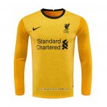 Maglia Liverpool Portiere Manica Lunga 2020 2021 Giallo