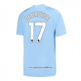 Maglia Manchester City Giocatore Bruyne Home 2023 2024