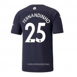 Maglia Manchester City Giocatore Fernandinho Terza 2021 2022
