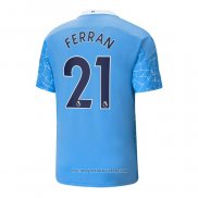 Maglia Manchester City Giocatore Ferran Home 2020 2021