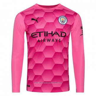 Maglia Manchester City Portiere Terza Manica Lunga 2020 2021