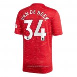 Maglia Manchester United Giocatore Van Beek Home 2020 2021