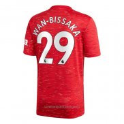 Maglia Manchester United Giocatore Wan-bissaka Home 2020 2021