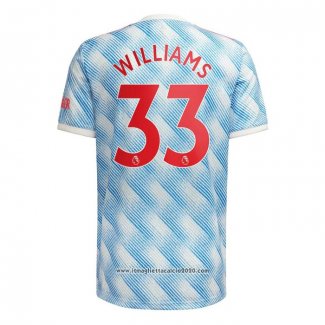 Maglia Manchester United Giocatore Williams Away 2021 2022