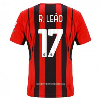 Maglia Milan Giocatore R.leao Home 2021 2022