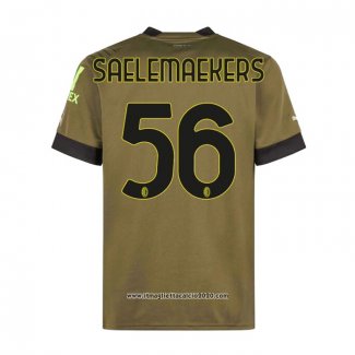 Maglia Milan Giocatore Saelemaekers Terza 2022 2023