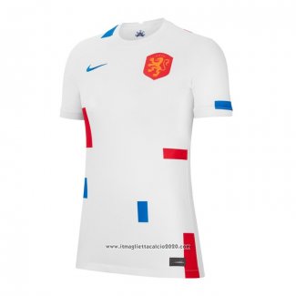 Maglia Paesi Bassi Away Donna Euro 2022