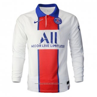 Maglia Paris Saint-Germain Away Manica Lunga 2020 2021