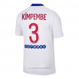 Maglia Paris Saint-Germain Giocatore Kimpembe Away 2020 2021