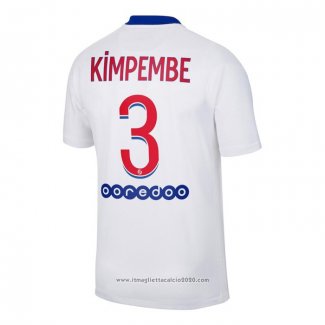 Maglia Paris Saint-Germain Giocatore Kimpembe Away 2020 2021