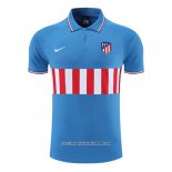 Maglia Polo Atletico Madrid 2022 2023 Blu