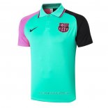 Maglia Polo FC Barcellona 2020 2021 Verde