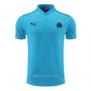 Maglia Polo Olympique Marsiglia 2022 2023 Blu