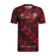 Maglia Prematch Bayern Monaco 2022 Rosso e Nero