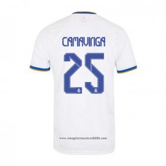 Maglia Real Madrid Giocatore Camavinga Home 2021 2022