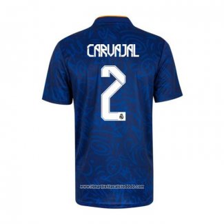 Maglia Real Madrid Giocatore Carvajal Away 2021 2022