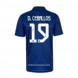 Maglia Real Madrid Giocatore D.ceballos Away 2021 2022