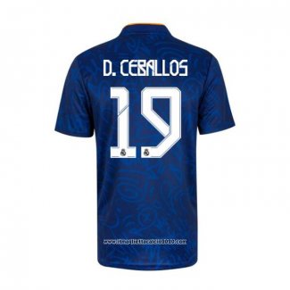 Maglia Real Madrid Giocatore D.ceballos Away 2021 2022