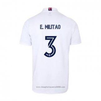 Maglia Real Madrid Giocatore E.militao Home 2020 2021