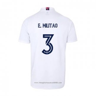 Maglia Real Madrid Giocatore E.militao Home 2020 2021